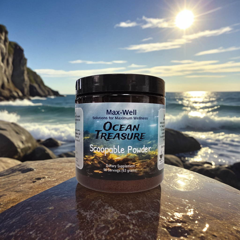 Ocean Treasure Scoopable Powder,  90 servings