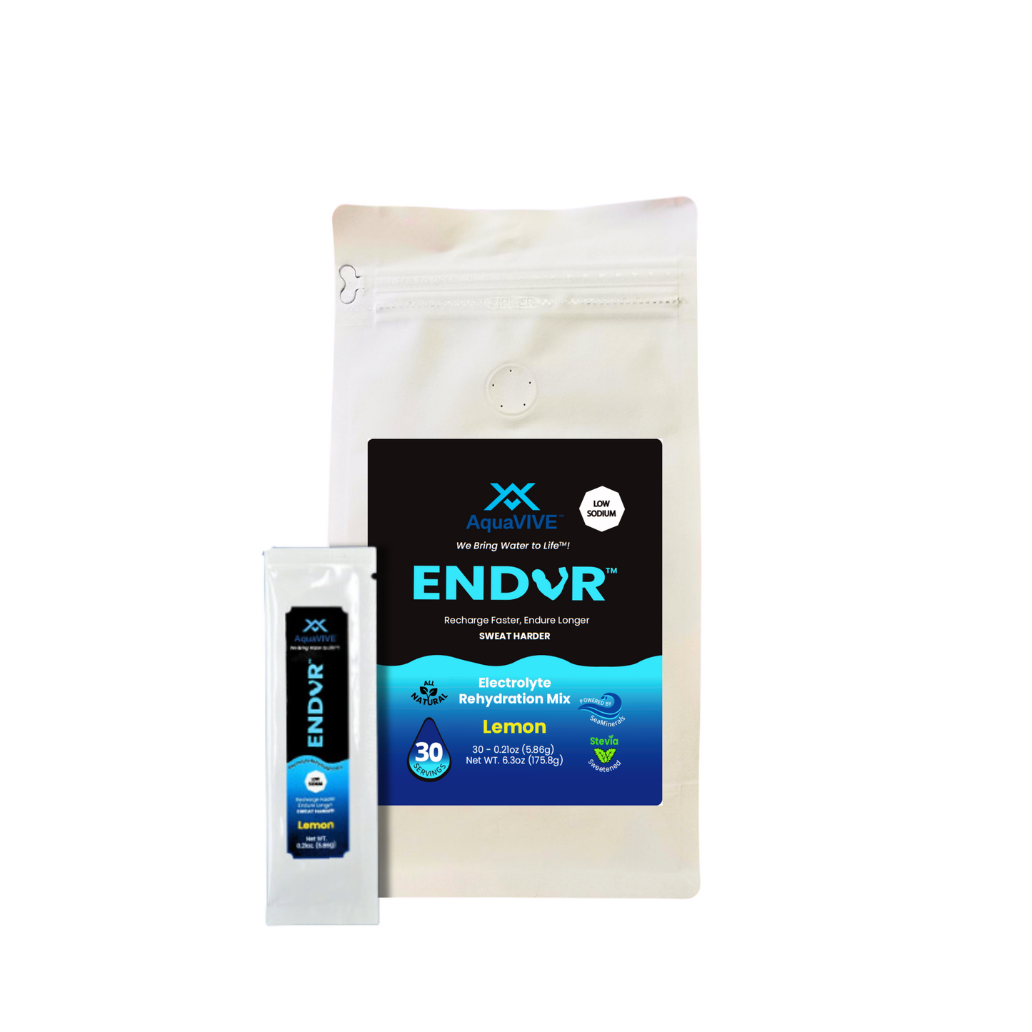 ENDUR Electrolyte Rehydration Mix, Lemon