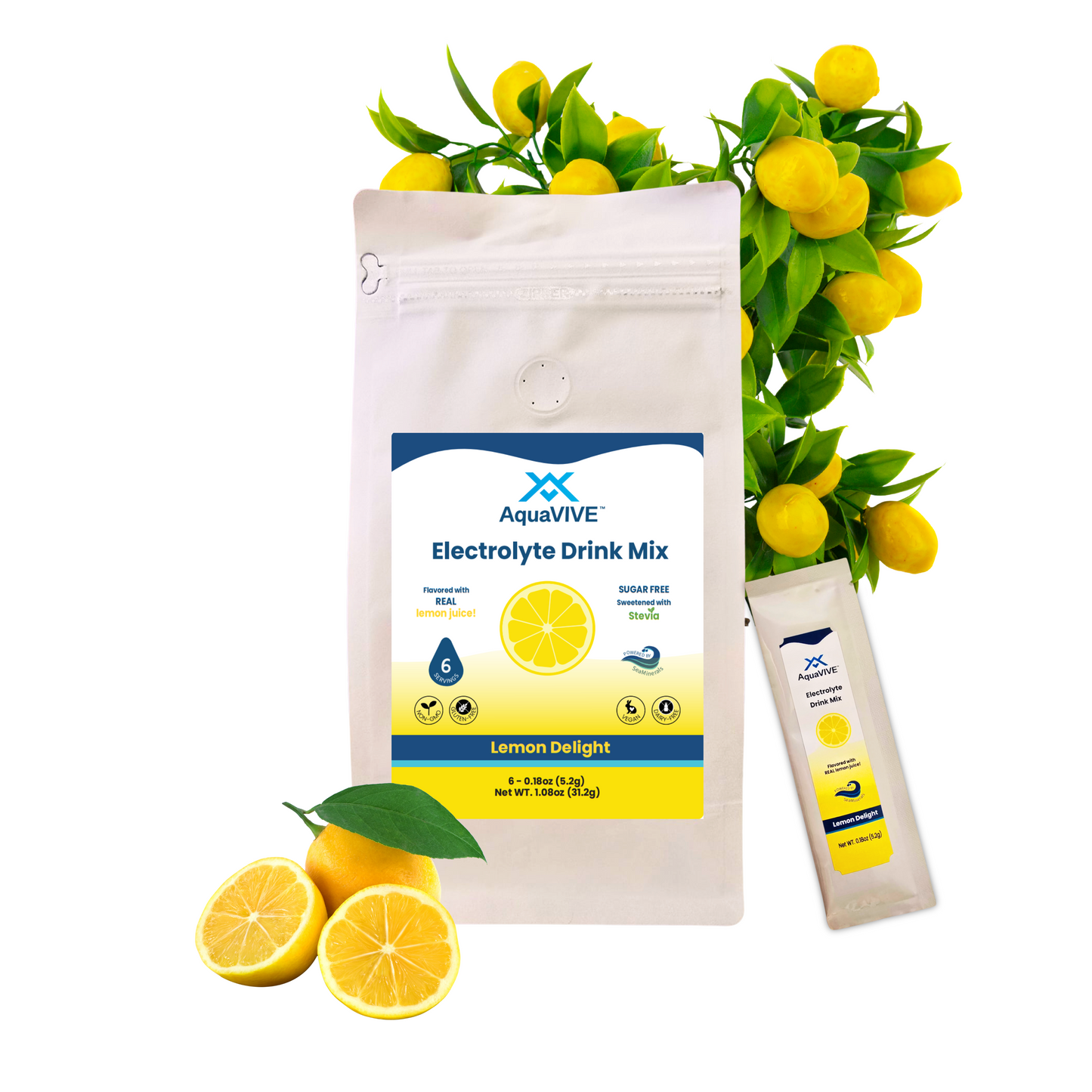 Electrolyte Drink Mix, Lemon Delight