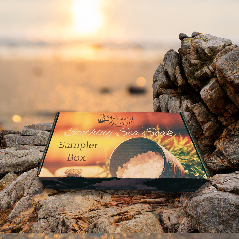 My Healthy Harbor Soothing Sea Soak Sampler Box -  4oz  (6 varieties)